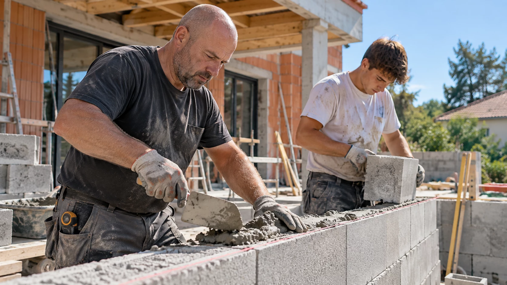 Exemple de site internet pour maçon et artisan du bâtiment