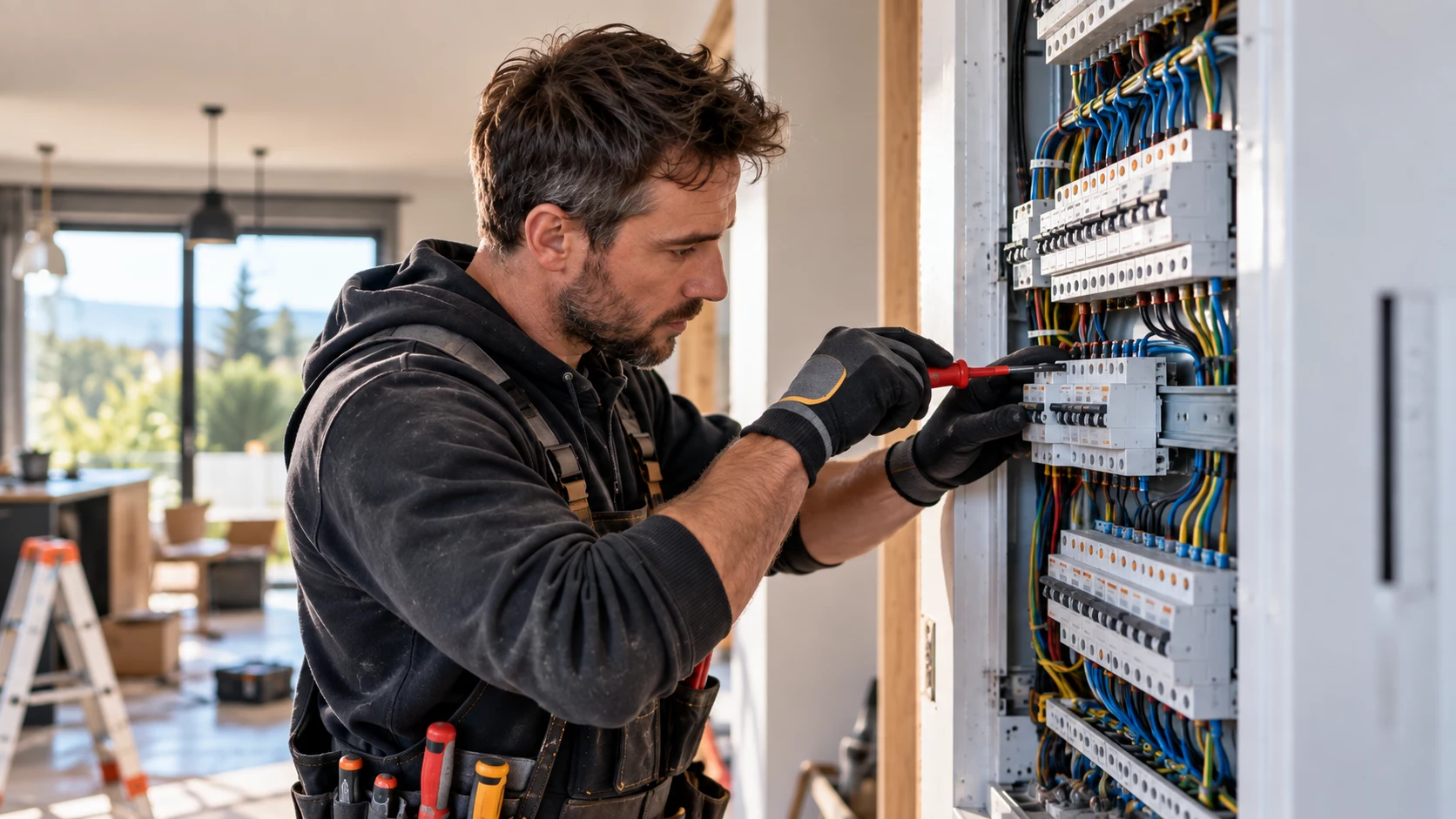 Exemple de site internet pour électricien